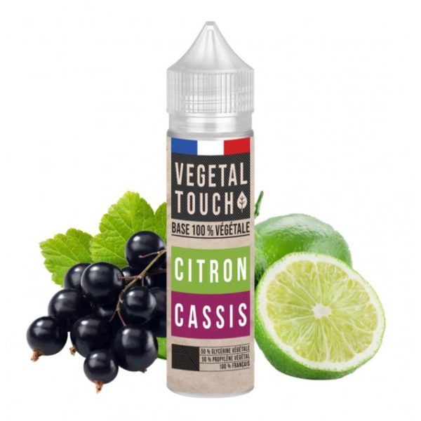 Découvrez le e-liquide Citron Cassis - Vegetal Touch 50ml