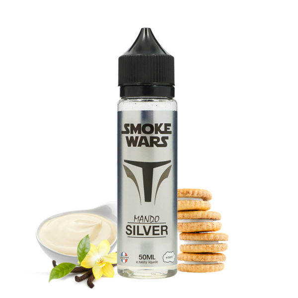 Découvrez le e-liquide Mando Silver - Smoke wars 50ml