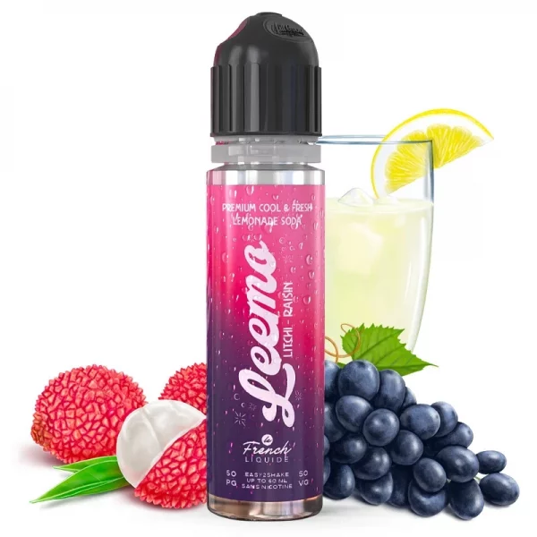 Découvrez le e-liquide Litchi Raisin Leemo - 60 ml - Monsieurvapo