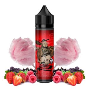 Découvrez le e-liquide Barbe a papa Fruits Rouges - Cabochard 50ml