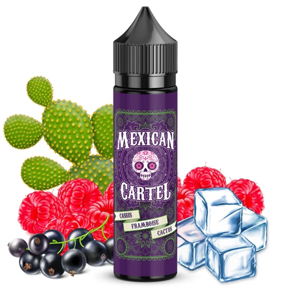 Découvrez le e-liquide Mexican Cartel Cassis Framboise Cactus 50ml