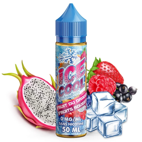 Découvrez le e-liquide Ice Cool - Fruit du dragon Fruits Rouges - 50ml
