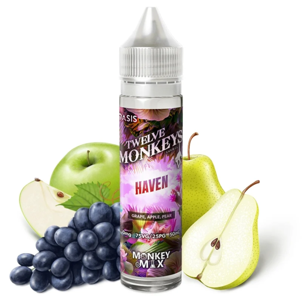 Découvrez le e-liquide Haven Twelve Monkeys 50 ml