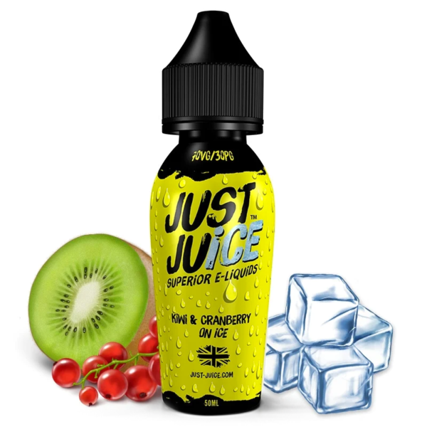 Kiwi Cranberry On Ice Just Juice - 50 ml chez Monsieurvapo