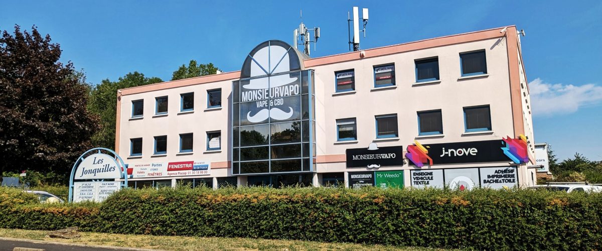 Boutique Monsieurvapo, cigarette électronique, vape shop et CBD shop dans le Val d'Oise depuis 2013